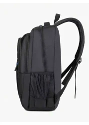 حقيبة ظهر رجالية بسيطة متعددة الاستخدامات سعة كبيرة حقيبة سفر للرجال والنساء للوقت الحر