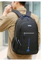 Multi Layer Fashion High Capacity Men Students Backpack Middle High School Bookbag Women Campus Casual Travel Bag Backpack For Travel Bag Laptop