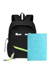 Cute Monster Pattern School Backpack Nylon Waterproof Teenagers Backpack Black Black Backpack Casual Daypack Gifts Valentine Gift Rucksack Summer College Bag Dad School Bag Holiday Computer Shark Elem