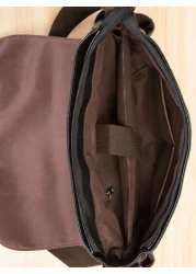 Men s Vintage Large Capacity Messenger Bag Stylish Shoulder Bag Business Crossbody Bag For Father s Day Gift Valentine s Day Gift Commuting College Students Sling Bag For Men