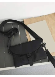 High School Students University Freshman Multifunctional Sling Bag Shoulder Bag Casual Bag Men Flap Crossbody Bag With Wristlet Handbag Schoolbag For Travel College Outdoors Sports Side Bags Satchel B