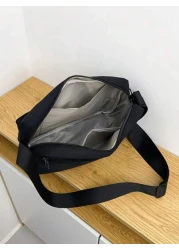 حقيبة كروس بودي بسيطة جديدة ، حقيبة كتف عصرية ، حقيبة رسول ذات سعة كبيرة متعددة الجيوب ، حقيبة للتنقل ، للسفر و