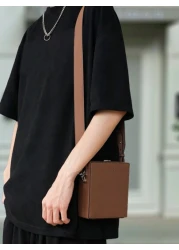 peach tree Men s Mini Oblique Shoulder Box Bag Peach Tree Christmas Men Bag Vacation Travel Essentials Dad Gifts Retro Bag Vintage Crossbody Bag Shoulder Bag Messenger Bag Tote Bag Side Bags For Men F