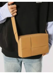 1pc Unisex Fashionable Minimalist Casual Shoulder Bag Suitable For Work Shopping Dating Commuting Travel And Holiday