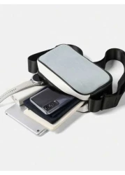 Crossbody Bag Shoulder Bag Square Bag Hard Shell Box Bag Black Bag White Bag Waterproof Summer Valentines Gift For Men