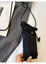 Workwear Small Square Bag 2025 New Korean Version Of The Student Mobile Phone Japanese Ins Small Fresh Cross Body Bag Summer Summer Bag Springbreak Vacation Men Bags Bag Pack Shoulder Bag Cross Body B