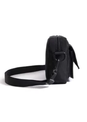 حقيبة مربعة من البوليستر بجيب أمامي بسحاب، هدية للأب، حقيبة كتفية لطلاب المدارس والجامعات للسفر والكلية والم