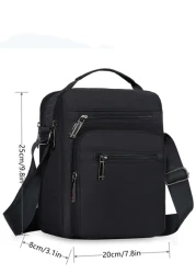 High School Students University Freshman Multifunctional Sling Bag Shoulder Bag Casual Bag Mini Men Minimalist Square Bag Handbag Schoolbag College Outdoors Sports Winter Thanksgiving Holiday Bag Tote