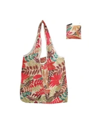 Jumping Bag Reusable Storage Bag Shoulder Bag Flower Vegetable Fruit Bag Handbag