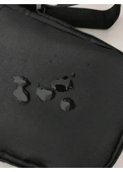 1 Pc Mini Mesh Front Pouch Decor Nylon Men s Shoulder Bag Casual Crossbody Bag For Shopping Travel Holiday Gift