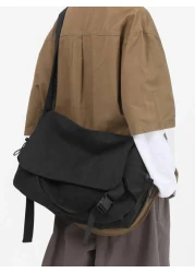 peach tree Vintage Men s Canvas Shoulder Bag Peach Tree Christmas Men Bag Vacation Travel Essentials Dad Gifts Side Bags For Men Crossbody Bag Tote Bag Messenger Bag Funny Gifts Bag For Men Gifts For