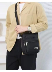 Korean Version Of Leisure Large Capacity Multi Layer Water Proof Crossbody Bag Oxford Cloth Bag Business Bag Collection Wallet Bag Shoulder Bag Students Summer Travel Sling Bag Multiple Pockets Messen