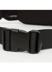 Men Sport Sling Bag Plus Water Resistant Earphone Friendly Phone Pack With Eyelets Ldealfor Cycling Skateboarding Hiking And Daily Commute With Construction And CasuaStyle