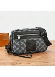 Men Handbag Shoulder Crossbody Bag Mobile Phone Storage Travel Pouch Casual Versatile