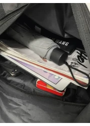 High School Students University Multifunctional Sling Bag Casual Bag Men Buckle Decor Letter Graphic Crossbody Bag With Coin Schoolbag College Outdoor Christmas Men Bag Student Bag College Bag Laptop