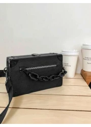 1 Male Bag Niche Crossbody Men s Small Shoulder Bag Japanese Men s Bag Shoulder Bag Box Shaped Bag Small Square Bag Crossbody Men s Bag Sling Bag