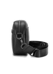 Korean Style Crossbody Bag Shoulder Bag Square Bag Random Vintage Windmill Print Color Block PU Leather Waterproof Multifunctional Casual Versatile Business College Student Men Sports Messenger Bag Gi