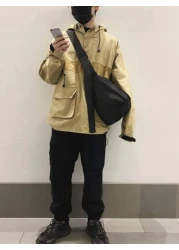 Minimalist Hobo Bag Large Capacity Black Crossbody Bag Sling Bag Shoulder Bag Side Bag For Holiday Travel Essentials School Bag For College Students Summer Gifts For Boyfriend College Bag Men Bag Lapt