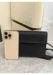 Crossbody Mini Bag Sling Bag Shoulder Bag Square Bags Messenger Bags Mini Multi Layer Black Small Travel Phone Bag Messenger Bag Clutch Bag