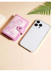 Sanrio 1 4 Anti Demagnetization Large CapacityCard Pack Multi Slot Compact Driver s License Card Case Carry On Work And Travel Must Haves Carry On Luggage Storage Accessories Beach Essentials Teacher