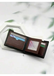 HOVI'S محفظة قصيرة للرجال - موضة عصرية كاجوال كلاسيكية لطلاب الجامعة | محفظة شباب أعمال جديدة متعددة الفتحات مصمم