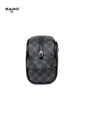 saroxi محفظة ذات سعة كبيرة ، كلاتش، حقيبة يد متنقلة مقاومة للخدش مناسبة للعمل والسفر والمواصلات والمدرسة ، بتصمي