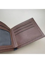 محفظة قصيرة مطوية للرجال، حامل بطاقات سعة كبيرة للأعمال، محفظة متعددة الوظائف للشباب، محفظة جديدة رفيعة جملة