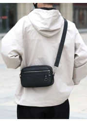 Men s Retro Business Casual Shoulder Messenger Bag Also Can Be Used As Handheld Suitable For Daily Use College Father s Day Gift Valentine s Day Gift Side Bag Crossbody Bag Shoulder Bag Sling Bag Than