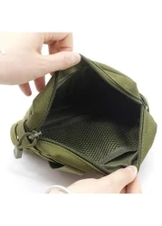 NYXIA Outdoor EDC Hunting Toolkit Molle Pouch Multifunctional Camouflage Waist Pack Coin Cell Phone Pouch Nylon Portable Handbag Christmas Gifts Christmas Winter Fall Men Bag Wallet Men Wallet Gifts T