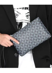 حقيبة أدوات التجميل الغسيل ، حقيبة رجالية للرياضة والأعمال والسفر ، محفظة رجالية جديدة 2023 من البولي يوريثان م