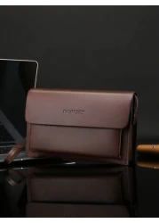 gorchis New Clutch Bag With Multiple Pockets Password Lock Anti Theft Large Capacity Business Casual Style Quality Handbag Wristlet Bag Organizer Storage Portable Wallet Gifts Fall Christmas Scream Me