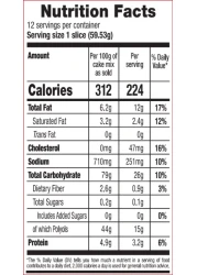 بيتي كروكر خليط كيك الشوكولاطة الخالي من السكر 400 غرام