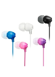 Docooler - MDR-EX15AP In-ear Headphones 3.5mm Wired Earbud Smart Phone Headset Hands-free with Mic In-line Control EX Series