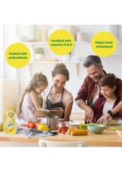 عافية زيت ذرة نقي ، مُدعّم بفيتامينات أ، د، وهـ، زجاجة، سعة 2.9 لتر