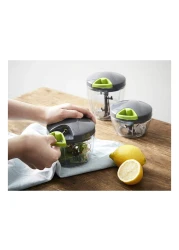 Lock &amp; Lock Quick Chopper With 5 Stainless Steel Blades Large Grey 900ml