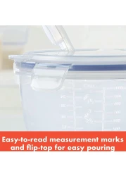 Lock &amp; Lock Special Measuring Cup HPL982 Clear And Blue 1L
