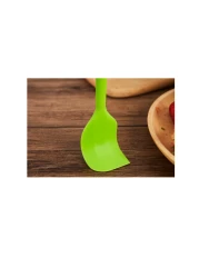 3-Piece Silicone Baking Spatula Set Red/Green/Orange 27centimeter