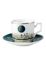 Shallow Coffee Cup Set Blue 90ml 6 PCS