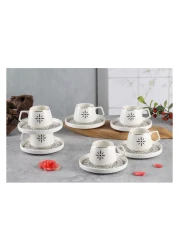 Shallow By S&amp;A Alfi Coffee Cup and Saucer Set 100ml 12 PCS