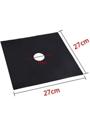 Aiwanto 8Pcs Gas Stove Burner Covers Non-Stick Gas Protectors Reusable Cover for Gas
