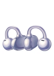 هواوي فري كليب سماعات أذن داخلية لاسلكية بتقنية البلوتوث مع علبة شحن - أرجواني