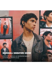 Marshall Motif Ii ANC - True Wireless Active Noise Cancelling Bluetooth Headphones, Earbuds, 30 Hours Playtime, Black