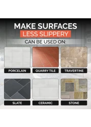 Stone Grip Industrial Gallon NonSlip Floor Treatment for Tile and Stone to Prevent Slippery Floors IndoorOutdoor ResidentialCommercial Works in Minutes for Increased Traction