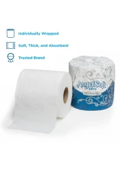 GeorgiaPacific Embossed Toilet Paper by GP PRO Bathroom Tissue 400 Count Pack of 60 Angel Soft Ultra 60