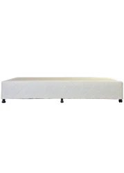 كينغ كويل سليب كير بريميوم قاعدة سرير - أبيض، 100×200 سم SCKKBASE3