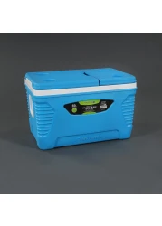 Royalford 62.0 L Insulated Ice Cooler Box- Rf11264 Three Layer Thermal Insulation To Keep Your Things Cool Perfect For Camping, Barbecues, Picnics Suitable For Indoor And Outdoor Use Blue