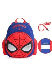 Disney Spider Man Backpack Cute Fashionable Children Schoolbag Perfect For Traveling And School