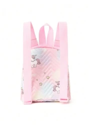 1pc Mini Cute Unicorn Print Children s Backpack Suitable For Girls Primary School Students Middle School Students Travel Vacations Schools Holiday Gifts Daily Use