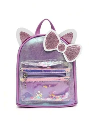 Sanrio Sanrio Sanrio Hello Kitty Backpack Portable For Travel Easy To Use Cute Cat Ears With Bows And Colorful Small Backpack Princess Bag Sweet And Cute Design Birthday Gift Party Gift Halloween Gift