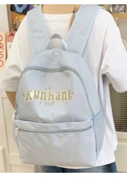 Fashionable Versatile Backpack Large Capacity Multi Layer Casual Travel Bag For High School And College Students